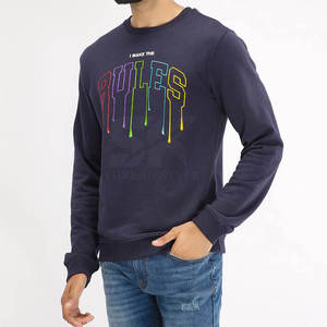 Sudaderas de manga larga con estilo de alta calidad para hombres, sudaderas transpirables a la moda hechas a medida para hombres, sudaderas para hombres al por mayor - Product Image 2