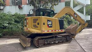 Excavadora Caterpillar 307.5 usada, Cat 307.5 de segunda mano, ligeramente usada, pocas horas de trabajo, 7.5 toneladas, excavadoras Cat de tamaño pequeño en venta. - Product Image 3
