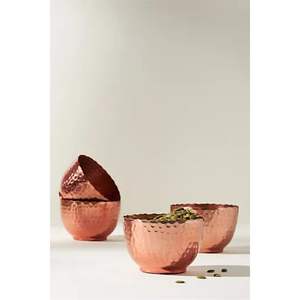 Bol décoratif en métal à bord irrégulier de luxe, finition martelée artisanale moderne, bol à fruits, bassin de service en fer de qualité supérieure pour mariage - Product Image 2