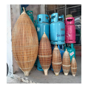 Lámpara colgante de bambú hecha a mano para decoración del hogar y para colgar en la pared a precio mayorista - Product Image 6