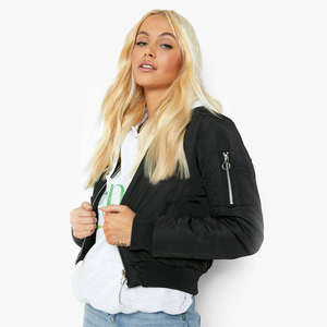 Blouson aviateur personnalisé vêtements coupe-vent personnalisé noir décontracté vert uni imperméable rouge orange personnaliser bleu - Product Image 2