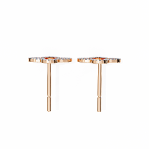 Joyería nupcial fina VVS Lab Grown Diamond Simple Stud Pendientes Oro amarillo Corte brillante IGI Certificado Venta al por mayor Accesorio de fiesta - Product Image 6