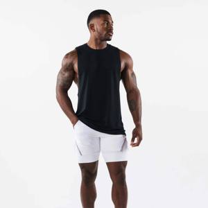 2025 débardeur pour hommes sur mesure vente chaude 100% coton respirant méthode de tissage tricoté à séchage rapide - Product Image 1