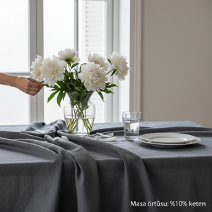 Cotton Luxury Woven <b>Tablecloth</b> Eco-Friendly Washable Customizable Minimalist Design for Restaurants Weddings Stylish Home Dining - Product Image 5