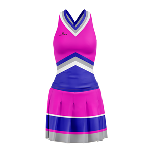 Uniforme de Animadoras para Adultos, Diseño Deportivo con Estampado Digital, Nuevo, Spandex/Poliéster, Secado Rápido, Antibacterial, 220g, Sublimación - Product Image 2