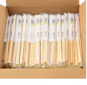 Palillos Desechables de Bambú con Envoltura de Papel, Calidad de Restaurante, Venta al Por Mayor, Listos para Exportar, OEM Disponible - Product Image 5