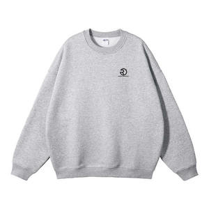 Multiple Couleur Nouveau Design Crewneck Oversized Sweatshirt 500gsm Cotton Heavyweight Drop Shoulder Blank Sweatshirt Low Price - Product Image 3