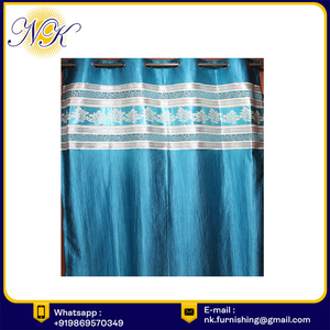 Hot Bán Hoa In Vibrant Đa Hai Lớp Phòng Khách Trang Trí Rèm Cửa Bán Buôn - Product Image 4