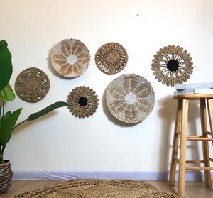 Panier mural en jonc de mer naturel pour la décoration du salon, de la chambre, du café, du restaurant et de l'hôtellerie – Design Vietnam - Product Image 2