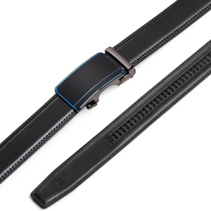 Cinturón Casual para Hombre - GENTS GARB Nuevo Estilo Moderno de Cuero con Hebilla de Aleación de Bloqueo Automático Duradero - Product Image 3