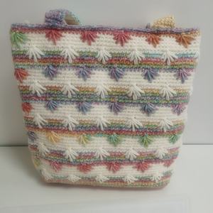 Bolso de Hombro de Peluche Tejido a Crochet, Hecho a Mano, Nueva Tendencia de Moda 2025, Regalo para Navidad, Año Nuevo y San Valentín - Product Image 1