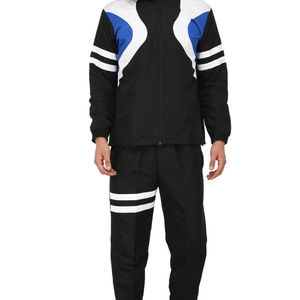 Personalizado elegante chándal paracaídas hombre venta al por mayor proveedor de algodón trajes de moda de lujo rompevientos paracaídas chándal para hombres - Product Image 6