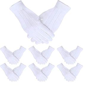 Gant blanc maçonnique de haute qualité 100% gants de maçon en coton Regalia de qualité 100% gants en coton maçonnique blanc en coton - Product Image 2