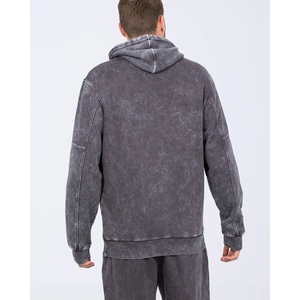 Sudadera con Capucha Streetgrace Personalizada OEM, Lavada al Ácido, Diseño Unisex, Transpirable, Impermeable, de Secado Rápido, Ecológica, con Forro Polar - Product Image 2
