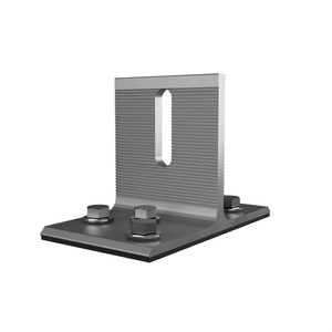 ตัวหนีบแผงโซลาร์เซลล์ Unirac SolarMount Butyl Deck Mount รุ่น Mill Finish Steel สำหรับหลังคาโรงรถ - Product Image 2