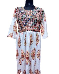 Robe de Banjara Vintage de style bohème avec broderie à la main - Product Image 3