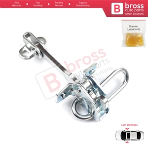 BDP1289 limiteur de sangle d'arrêt de charnière de porte Ypsilon MK2 843 2003-2011 3 portes HB 51758391 Bross pièces automobiles nouveau fabriqué en turquie - Product Image 5