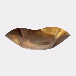 Ensemble de bols de service en métal de designer moderne Accent de table décoratif pour table à manger, cuisine et célébrations festives - Product Image 2