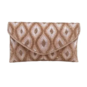 Designer Fancy Fashionable Perlé Femmes Pochette pour les Fêtes et le Mariage au Prix le Plus Bas de l'Inde