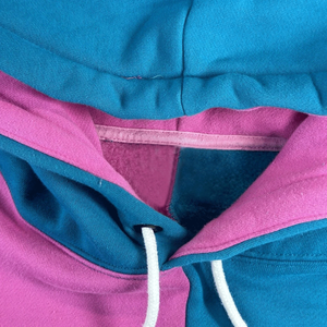Women's Streetwear Multi-Color Colorblock <b>Pullover</b> Hoodie Breathable Cotton Fleece Casual <b>Pullover</b> Hooded <b>Jumper</b> Top - Product Image 3