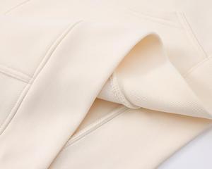 เสื้อฮู้ดบุขนแกะบุขนแกะไซส์ใหญ่400gsm แบบอเมริกันเสื้อสวมหัวกันลมแฟชั่นหนาแขนปกติ - Product Image 4