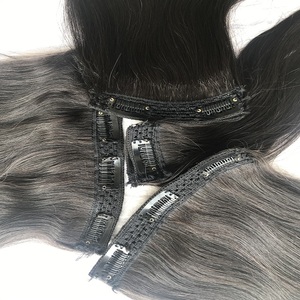 Extensiones de cutícula sin procesar, cabello humano liso de 20 pulgadas, Remy, virgen, indio, 100% - Product Image 3