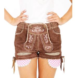2024 professionnel personnalisé imprimé Lederhosen bavarois Shorts grande taille traditionnel Oktoberfest pantalon meilleur vente en gros - Product Image 2