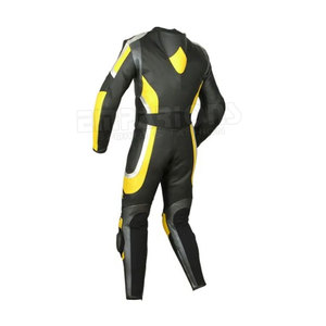 Traje personalizado de cuero para motocicleta, traje de carreras para motociclista, de la mejor calidad, última marca - Product Image 3