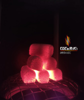Charbon de coco en forme de doigt, best-seller indonésien, pour narguilé, chicha, encens (bakhoor), briquettes à faible teneur en cendres