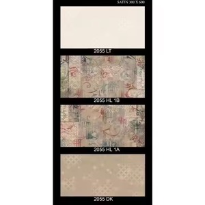 Azulejo de cerámica de Diseño 300x600mm Azulejos de pared de porcelana brillante esmaltada 12x24 Diseño liso para decoración de interiores a precio barato - Product Image 2