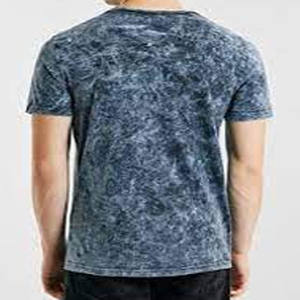 100% coton t-shirts à manches courtes poids lourd surdimensionné graphique sérigraphie t-shirts Vintage Mineral Wash T-Shirt - Product Image 4