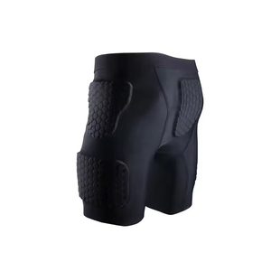 High Quality 7 <b>Pads</b> American Football Girdle <b>Pants</b> Wholesale Football Compression Girdle Shorts for Sale - Product Image 5
