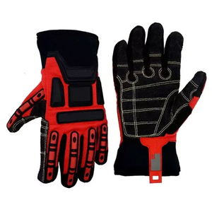 Gants de sécurité de travail professionnels en cuir de vache anti-impact Gants de main d'assemblage de mécanicien - Product Image 6