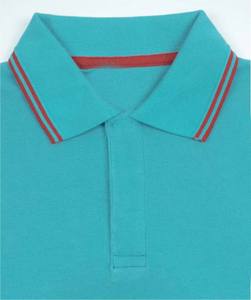 Los hombres transpirables del último estilo llevan los polos casuales camisas de polo de manga corta, camiseta de polo - Product Image 3