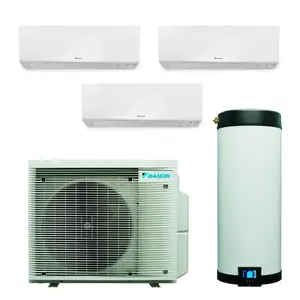 Système de climatisation Daikin Multi+ 120 L pour la maison avec refroidissement, chauffage et ECS 5,2 kW, unité extérieure split Perfera 9+9+9, unités intérieures split - Product Image 1
