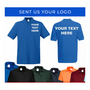 Polos unisex 100 por ciento algodón tejido elástico 200 GSM Logotipo de ajuste personalizado marca DTG OEM ODM exportación a granel ropa de calle de moda - Product Image 4