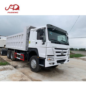 Usato 6*4 10 ruote HOWO autocarro con cassone ribaltabile 30cbm 20cbm autocarro ribaltabile di seconda mano 30T capacità di trasporto in pietra autocarro pesante - Product Image 2