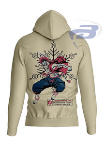 Sudadera con capucha Akaza Capuche Anime, sudadera con capucha unisex de invierno, 100% algodón, forro polar, resistente al viento, transpirable, para hombres y mujeres - Product Image 3