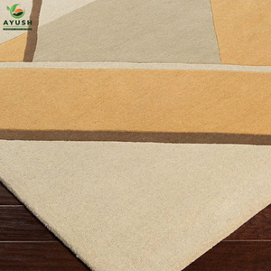 Tapis de couloir en laine, tapis moelleux et tuftés à la main pour la chambre à coucher, le couloir et le salon - Product Image 3