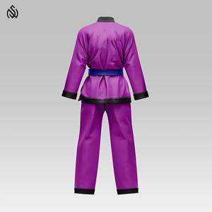 Uniforme de Karate del mejor fabricante Estilo único Ropa deportiva personalizada Material de algodón Precio bajo OEM más vendido Su propio logotipo - Product Image 4