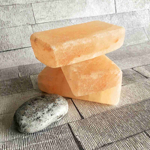Savon au sel de l'Himalaya sculpté en stock au meilleur prix Relaxation complète du corps en forme personnalisée Soulagement durable de la douleur Artisanat naturel décoratif - Product Image 2