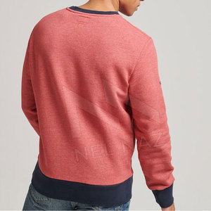 Nouveau Design Personnalisé Logo Personnalisé Sweatshirts Pas Cher Plain Sweatshirts pour Hommes Blank Crewneck Sweatshirt - Product Image 2