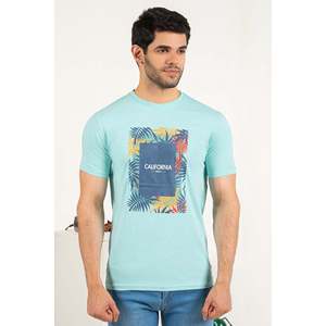 HARTWIN Classic Crew Neck Summer T-Shirt 100% Cotton Jersey Oversize Fitness T-Shirt Slim Fit 200 Grams <b>Printed</b> Model Number - Product Image 1