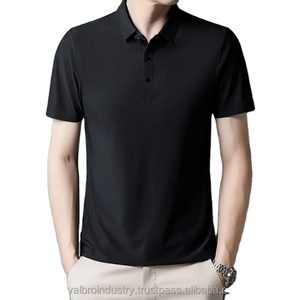 Nouveau Polo Homme Été Fin Respirant Extensible Uni Populaire Nouveau Polo Casual Business à Col Polo Vêtement de Marque Masculin - Product Image 6
