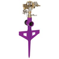 Rociador de metal de uso inteligente con rociador de velocidad variable y función confiable construido para cubrir jardines largos y estrechos
