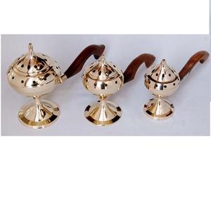 Nickel Plated Finishing Incense <b>Burner</b> Latest Design Hanging Incense <b>Burner</b> Handmade Decorative <b>Bakhoor</b> <b>Burner</b> - Product Image 2