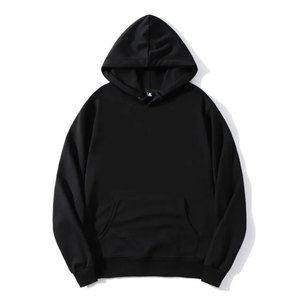 เสื้อฮู้ดแบบสวมหัวของ500gsm เฮฟวี่เวทเทอร์รี่เสื้อมีฮู้ดดี้เปิดไหล่ไม่มีสายไซส์ใหญ่พิเศษสำหรับผู้ชาย - Product Image 6