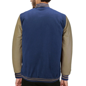 Nouvelle veste universitaire d'hiver personnalisée pour hommes manches en cuir de vache vestes de baseball Letterman Varsity pour unisexe - Product Image 2