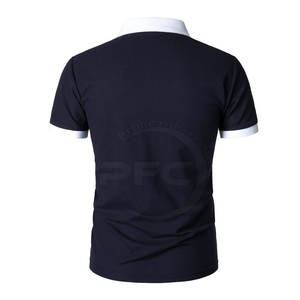 Nuevo estilo personalizado para camiseta Polo 100% tela de punto de algodón diseñada por usted hecha con el mejor material - Product Image 2