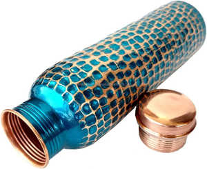 Handmade copper bottle with luxury design made for mindful hydration routines and eco friendly living Tradebyd - Product Image 6